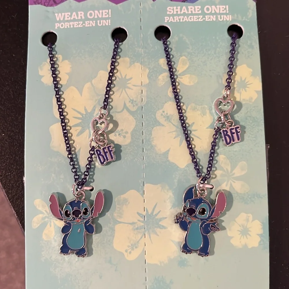 Lilo and Stitch best friend necklaces